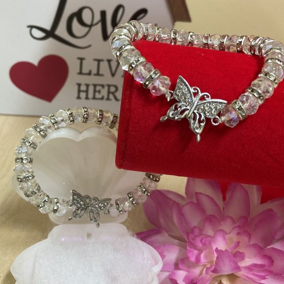 Butterflies bracelets - Picture 6 of 7